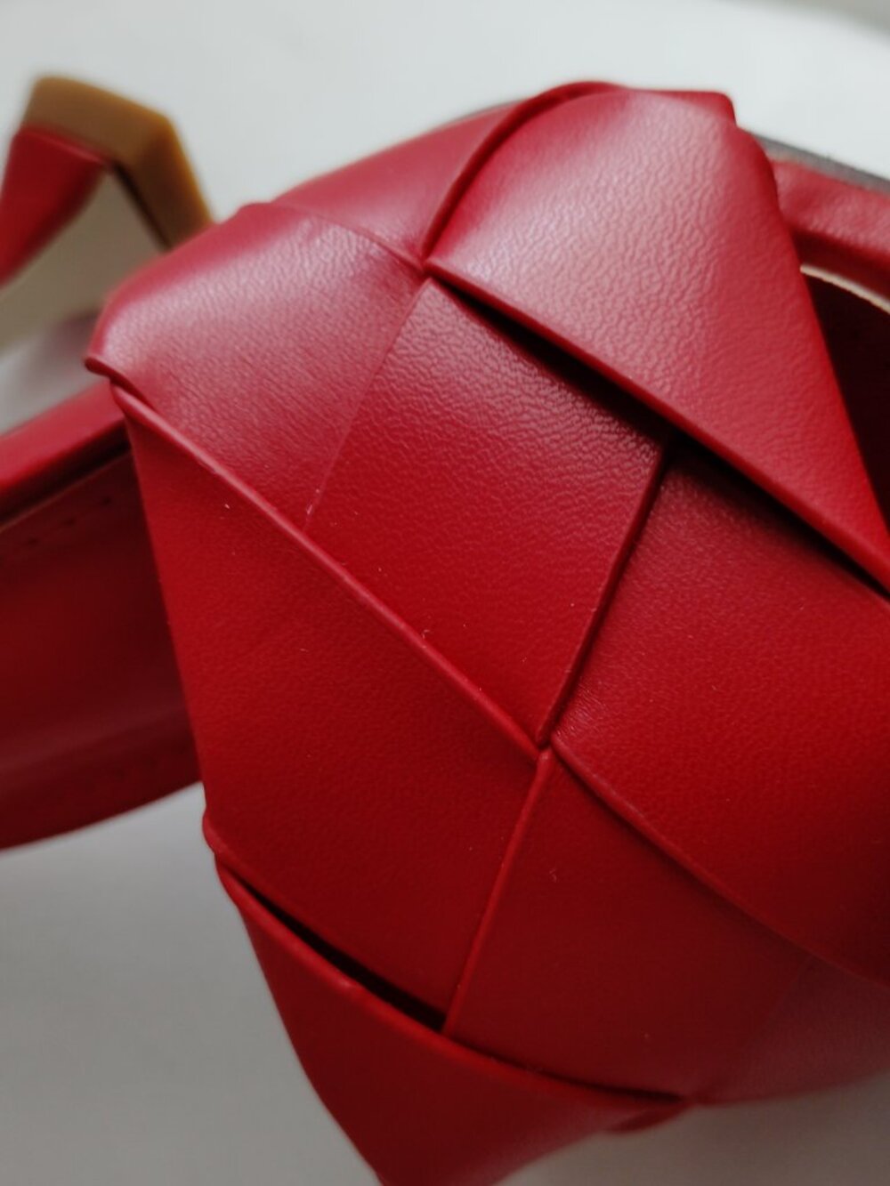 Red Backless Heel - Picture 4 of 4
